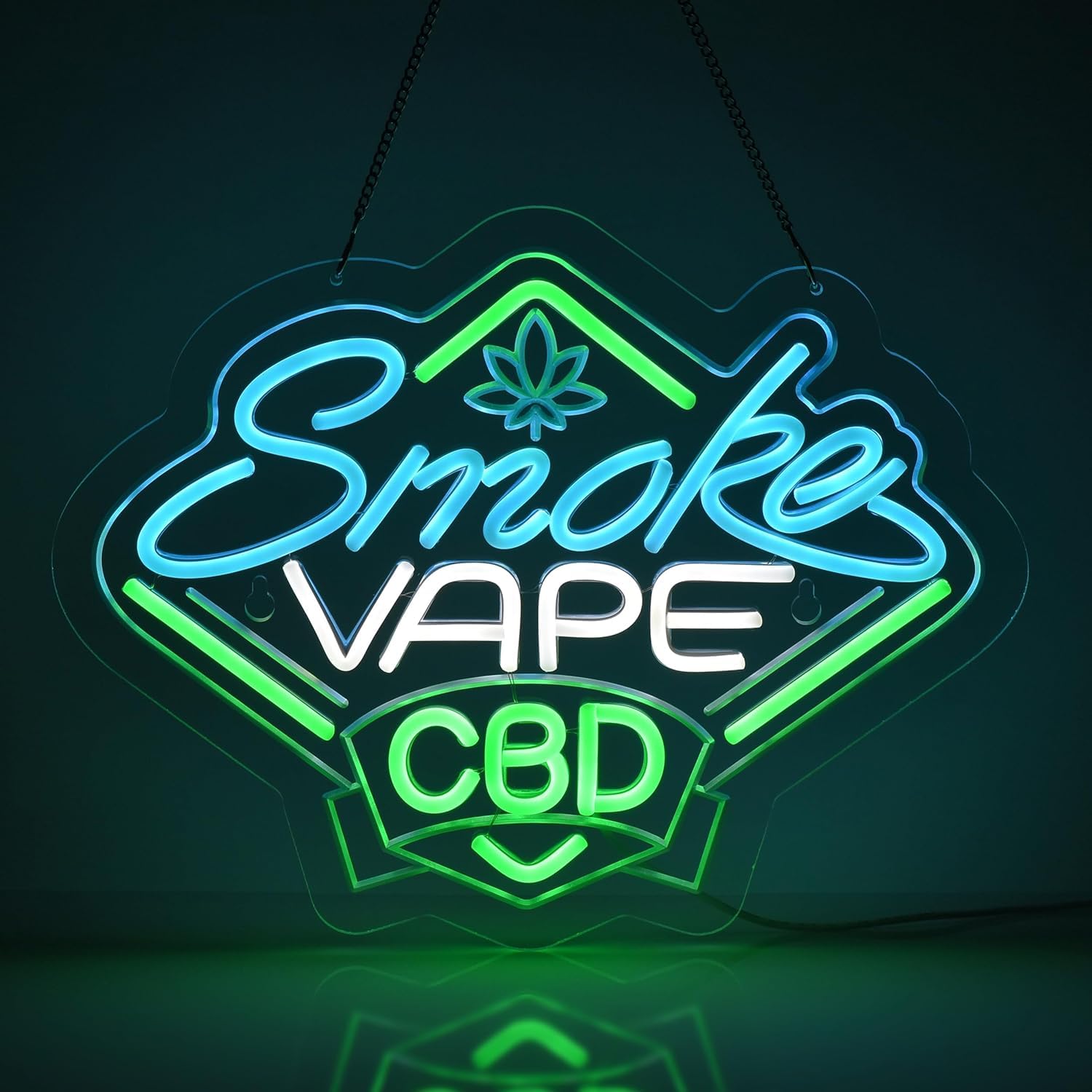 Неоновая вывеска для магазина  – обзор и цена Vaping Shop