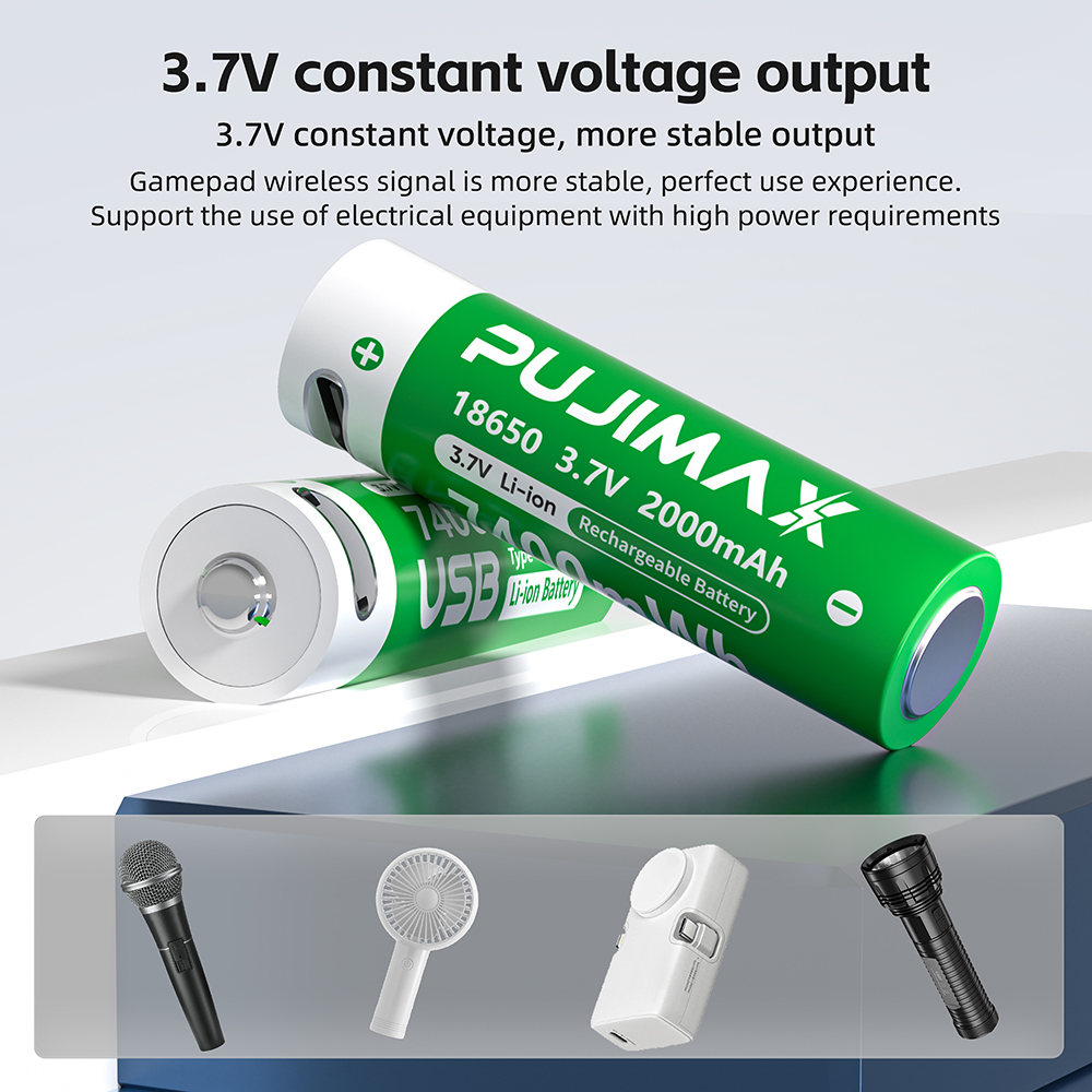 PUJIMAX 1-24 шт. 18650 аккумул – обзор и цена Vape Battery 18650